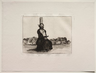 The Horrors of War: On Account of a Knife by Francisco de Goya