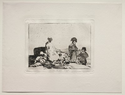 The Horrors of War: Perhaps They are of Another Breed by Francisco de Goya