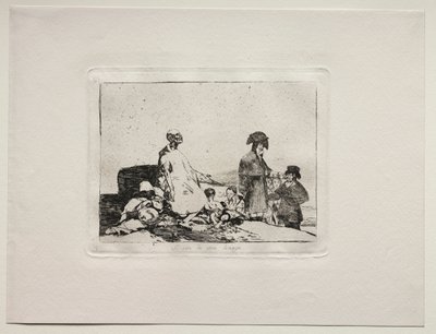 The Horrors of War: Perhaps They are of Another Breed by Francisco de Goya