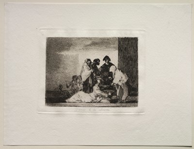 The Horrors of War: Thanks To The Millet by Francisco de Goya