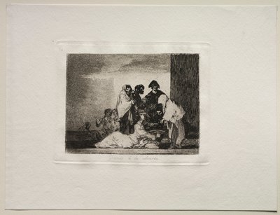 The Horrors of War: Thanks To The Millet by Francisco de Goya
