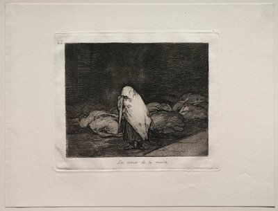The Horrors of War: The Beds of Death by Francisco de Goya
