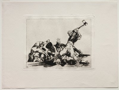 The Horrors of War: The Same by Francisco de Goya