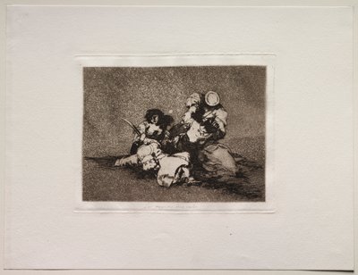 The Horrors of War: The Women Give Courage by Francisco de Goya