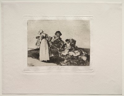 The Horrors of War: The Worst is to Beg by Francisco de Goya