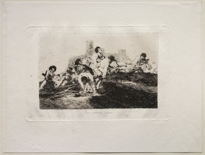 The Horrors of War: They Can Still Be of Use by Francisco de Goya