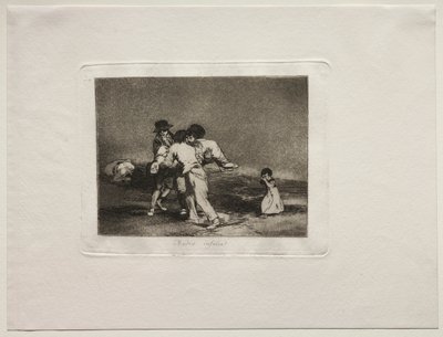 The Horrors of War: Unhappy Mother by Francisco de Goya