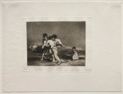 The Horrors of War: Unhappy Mother by Francisco de Goya