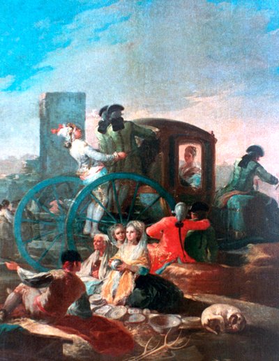 The Pottery Vendor by Francisco de Goya