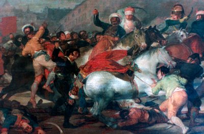 The Second of May 1808: Charge of the Mamelukes, 1814 by Francisco de Goya