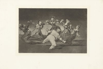 Merry Folly (series title) by Francisco de Goya