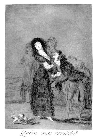 Which of Them is More Overcome by Francisco de Goya