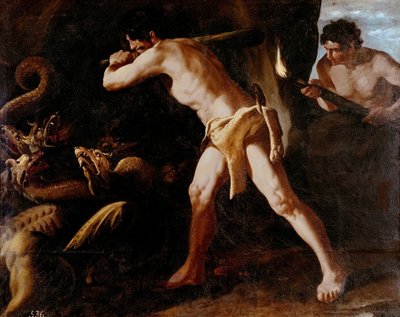 Faticas of Hercules for Buen Retiro: Killing of Lerna