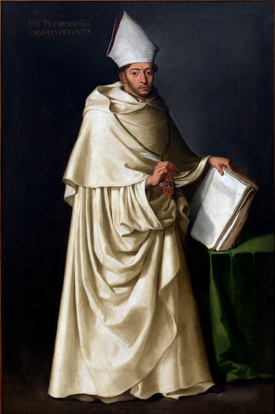 Pedro de Ona (1570-1643) by Francisco de Zurbaran by Francisco de Zurbaran