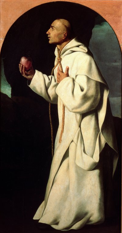 Portrait of the Devout John Houghton by Francisco de Zurbaran