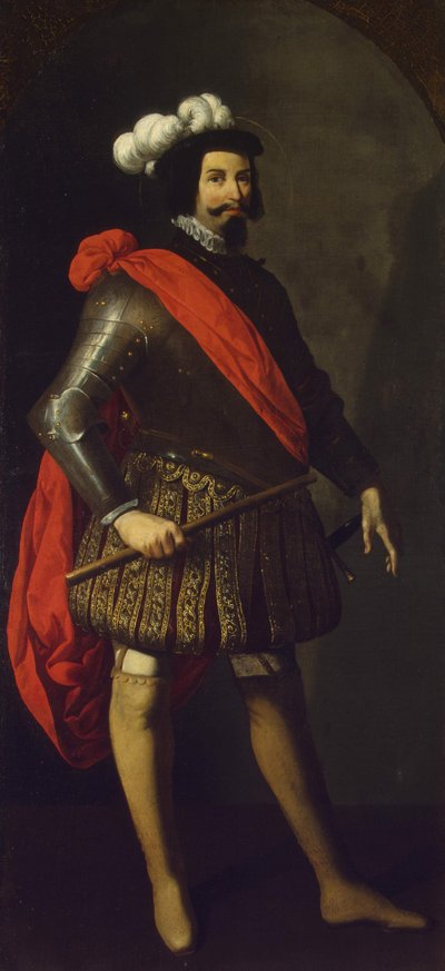 Saint Ferdinand III of Castile by Francisco de Zurbaran