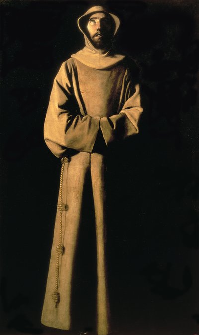 St. Francis of Assisi by Francisco de Zurbaran