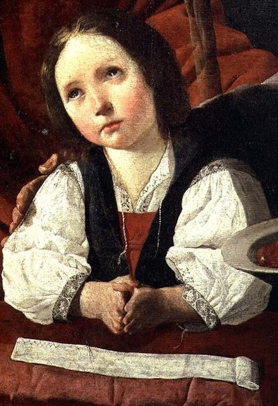 The Holy Family (detail) by Francisco de Zurbaran