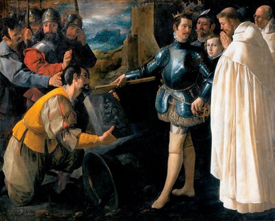 Saint Peter Nolasco Recovering the Image of the Virgin by Francisco de Zurbaran