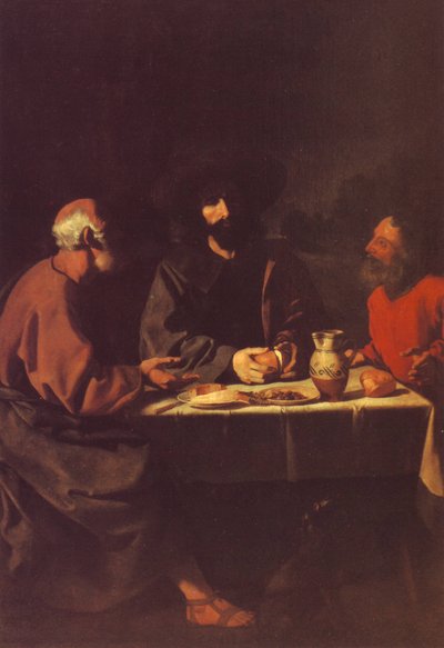 The Supper at Emmaus by Francisco de Zurbaran