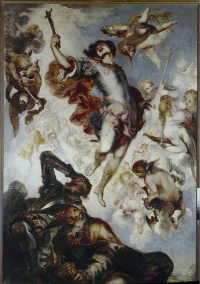 The Triumph of Hermenegilde (Visigoth Prince and Martyr, ca. 560-585) by Francisco the Younger Herrera