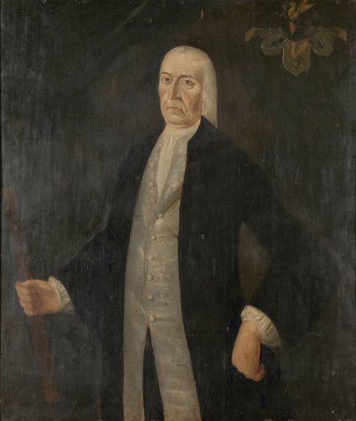 Portrait of Jeremias van Riemsdijk, Governor-General of the Dutch East India Company by Franciscus Josephus Fricot (attributed to)