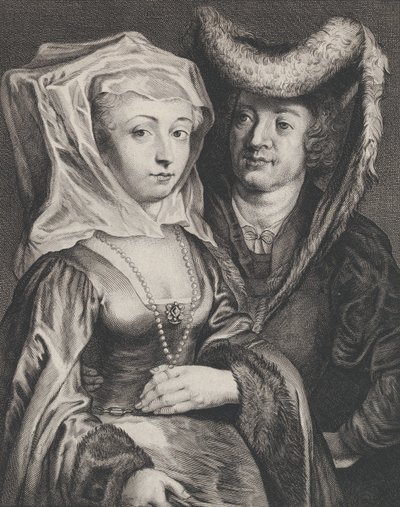 Saint Pepin I and His Daughter, Saint Begga, ca. 1645-72 by Franciscus van der Steen