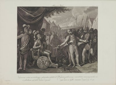 Wichmann II the Younger surrenders to Mieszko I of Poland by Franciszek Smuglewicz