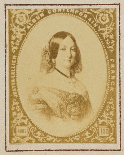 Infanta María Luisa Fernanda of Spain, Duchess of Montpensier by Franck (François Marie Louis Alexandre Gobinet de Villecholles)