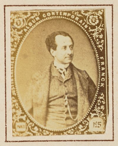 Jean Baptiste Prosper Bressant by Franck (François Marie Louis Alexandre Gobinet de Villecholles)