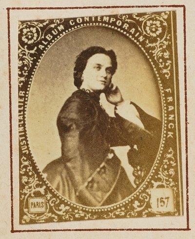 Marie Saxe by Franck (François Marie Louis Alexandre Gobinet de Villecholles)