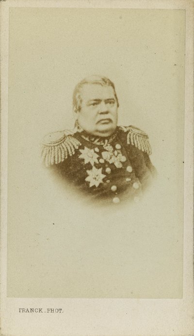 Portrait of Count Nikolay Muravyov-Amursky by Franck