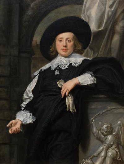 Portrait of a Man by Franco Flemish School