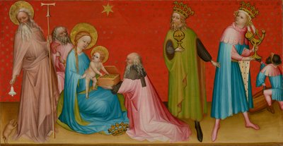 The Adoration of the Magi with Saint Anthony Abbot by Franco Flemish Master