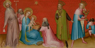 The Adoration of the Magi with Saint Anthony Abbot by Franco Flemish School