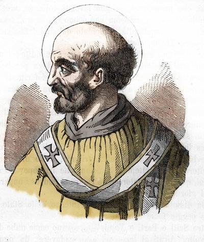 Representation of Pope Sixtus II, Drawing from 