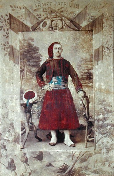 Zouave, c.1870 by Francois Hippolyte Lalaisse