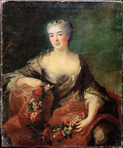 Mme Marie Pelissier, Opera Singer by Francois-Hubert Drouais