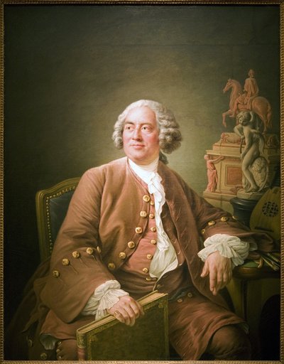 Portrait of Edme Bouchardon by Francois Hubert Drouais