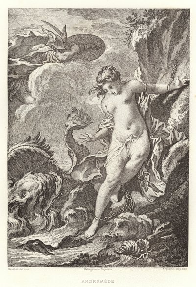 Andromeda by Francois (after) Boucher