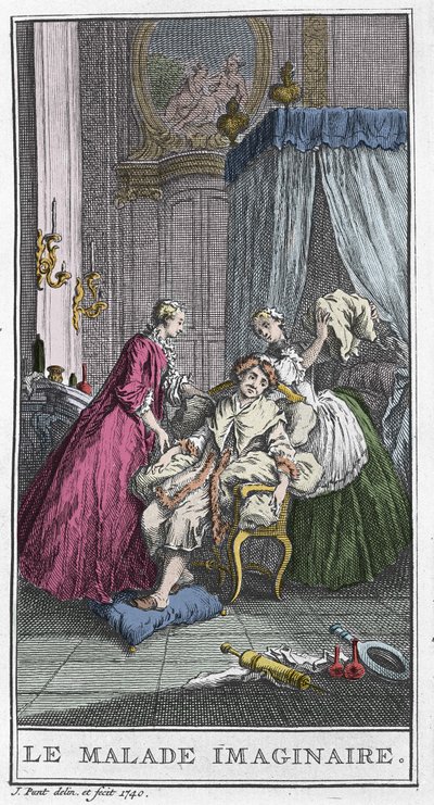 The Imaginary Patient by Francois (after) Boucher