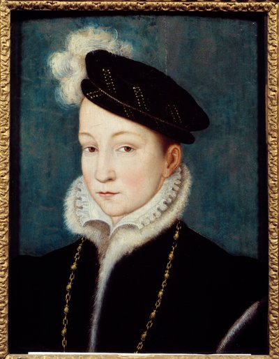 Portrait of Francois II, King of France by Francois (after) Clouet