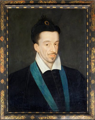 Portrait of The French King Henry III (1551-1589), c.1582-86 by Francois (attr.to) Quesnel