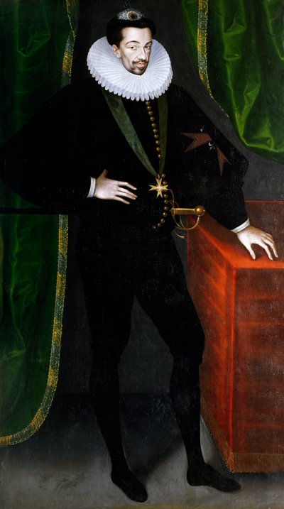 Portrait of Henry III of France, King of Poland by Francois (circle of) Quesnel