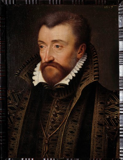 Portrait of Antoine de Bourbon, Duke of Vendome by Francois (school of) Clouet