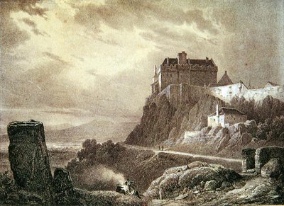Stirling Castle, engraved by Villeneuve by Francois Alexandre Pernot