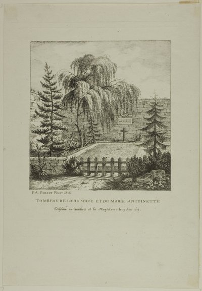 Tomb of Louis XVI by Francois Alexandre Pernot