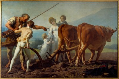 The Lesson of Tillage by François André Vincent