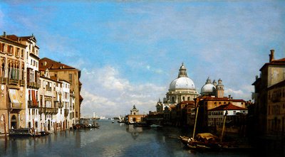 A View of the Grand Canal from the Academica Bridge by Francois Antoine Bossuet
