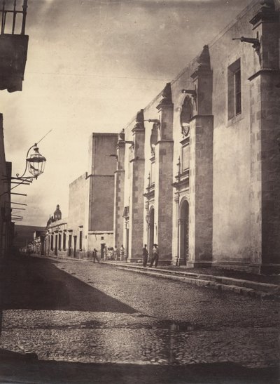 The Scene of the Execution of Emperor Maximilian I of Mexico, 1867 by Francois Aubert
